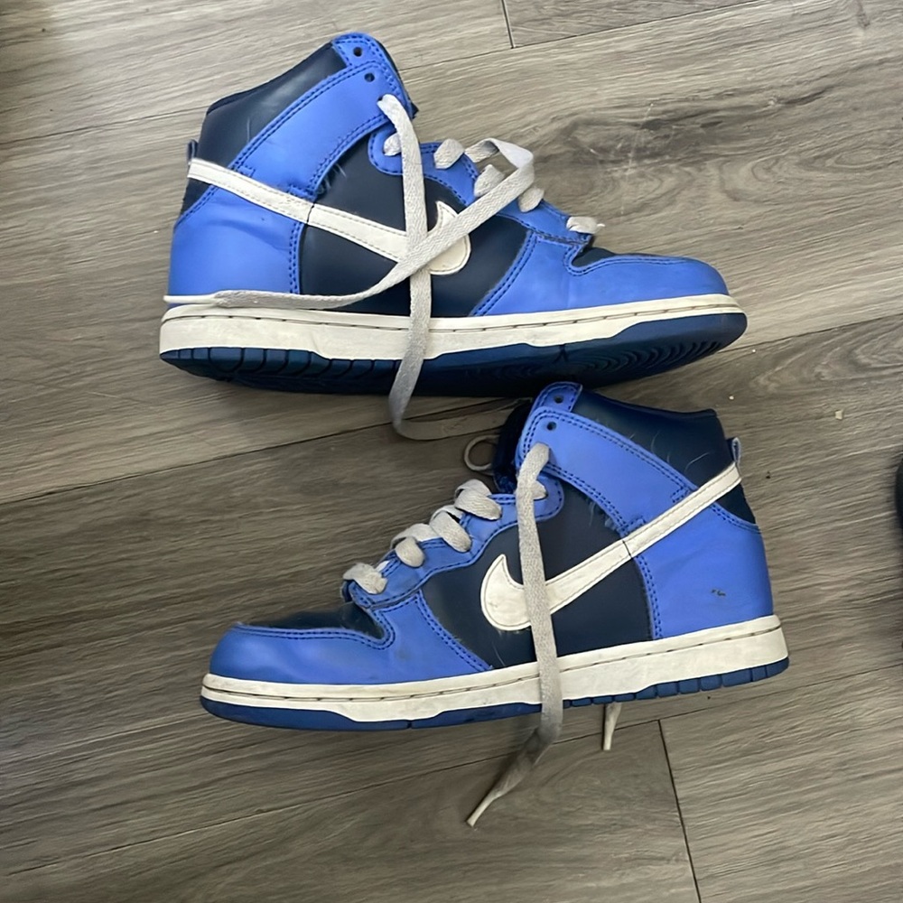 Jordan 1 blue and white SIZE 2